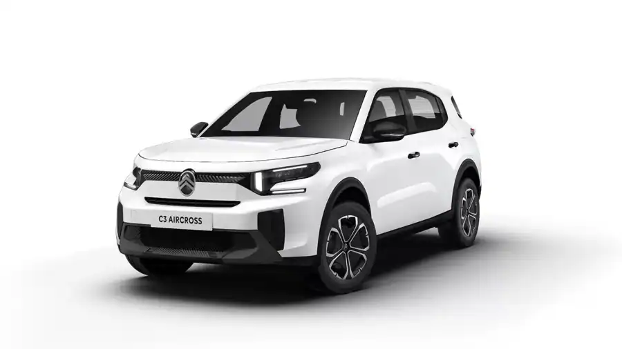 Leasing Coches Citroën C3 Aircross Turbo You Pack Plus Blanco Polar, Mercury Grey