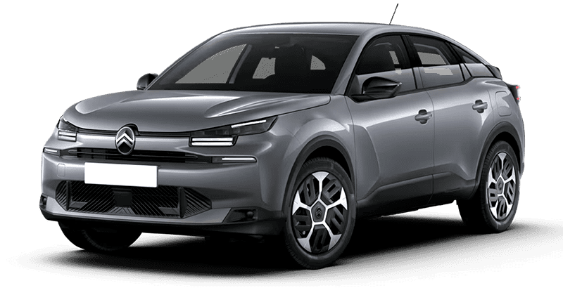 Leasing Coches Citroën C4 Hybrid e-DSC6 Plus (Automático) Gris Mercury, Blanco