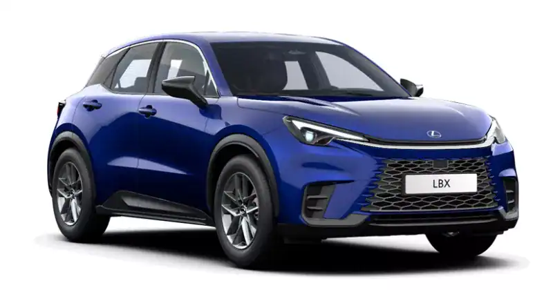 Leasing Coches Lexus LBX Elegant Azul Menorca, Rojo Hollywood, Blanco Santorini, Plata, Gris Berlin, Negro Detroit