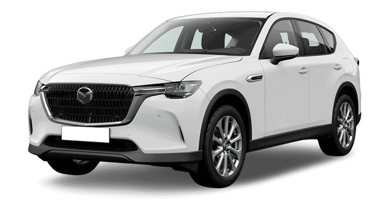 Leasing Coches Mazda CX-60 3.3 e-Skyactiv D MHEV 147kW 8AT RWD Exclusive Line Artic White