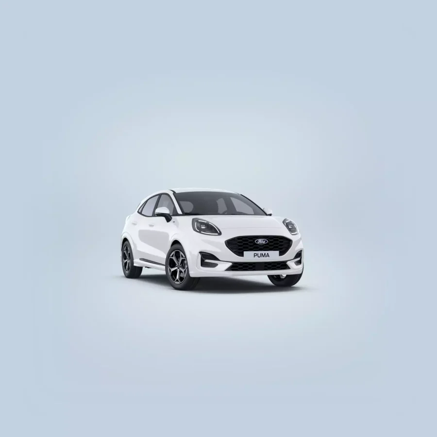 Leasing Coches Ford Puma 1.0 EcoBoost MHEV ST-Line Blanco Frozen