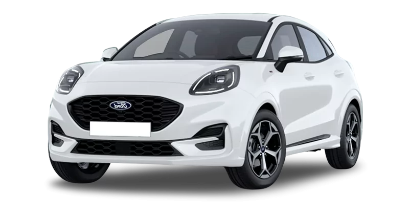 Leasing Coches Ford Puma 1.0 EcoBoost MHEV ST-Line Blanco Frozen