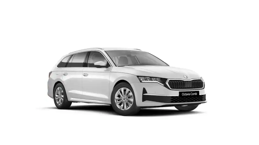 Leasing Coches Skoda OCTAVIA Combi 1.5 TSI DSG MHEV Selection Blanco luna
