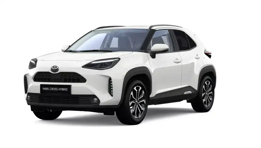 Leasing Coches Toyota Yaris Cross Hybrid 130 e-CVT 5P Active Blanco Classic