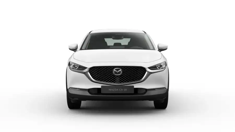 Leasing Coches Mazda CX-30 2.5 e-Skyactiv G MHEV MT Prime-Line Blanco, Soul Red Crystal