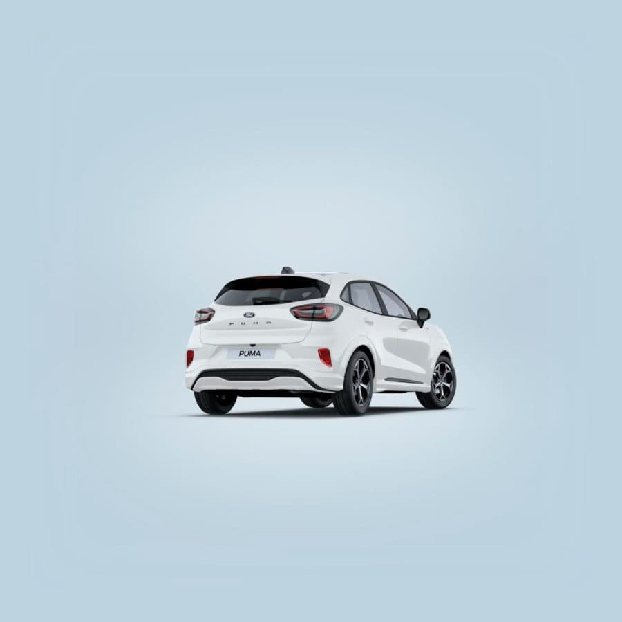 Leasing Coches Ford Puma 1.0 EcoBoost MHEV ST-Line Blanco, Gris Cactus