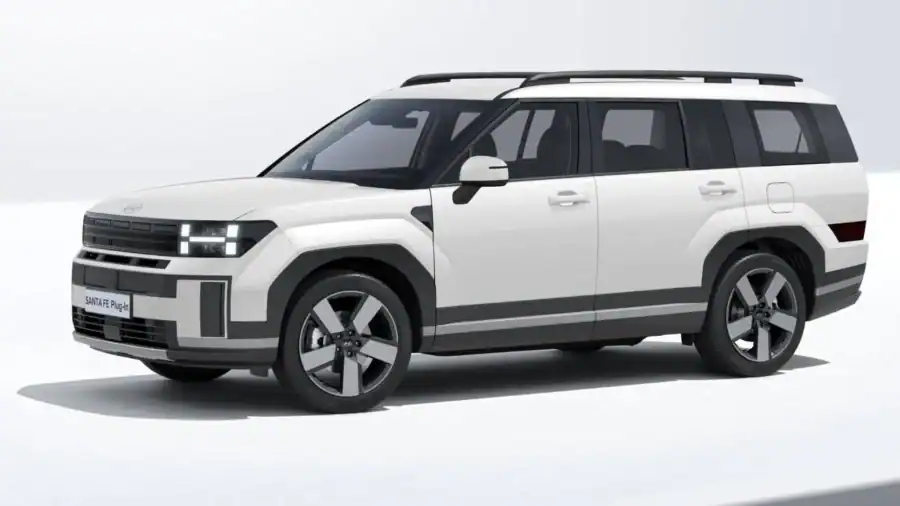 Leasing Coches Hyundai Santa Fe 1.6T PHEV 4X4 AT Maxx White Cream
