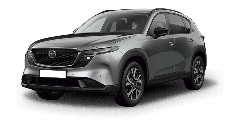 Leasing Coches Mazda CX-5 2.5 e-Skyactiv-G MHEV FWD Aut. Centre-Line Machine Gray, Soul Red Crystal