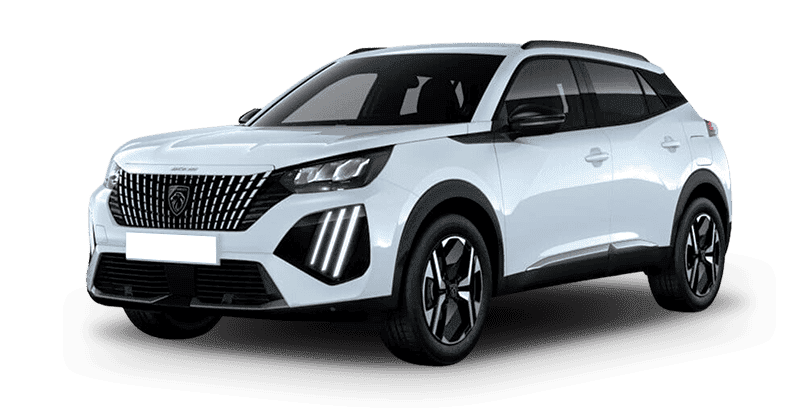 Leasing Coches Peugeot 2008 Hybrid Allure eDCS6 Blanco Okenite