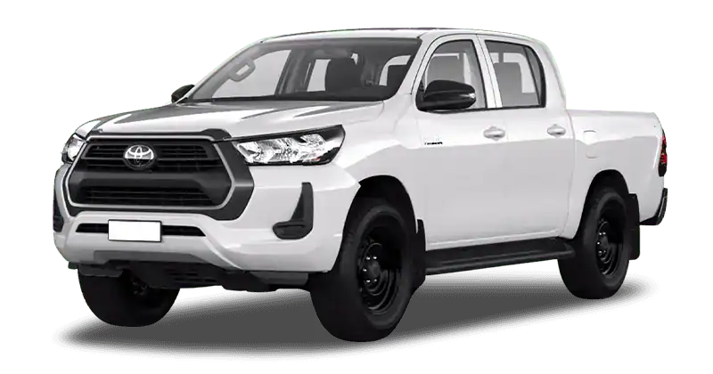 Leasing Coches Toyota Hilux 2.4B 6AT Doble Cabina GX Blanco Classic