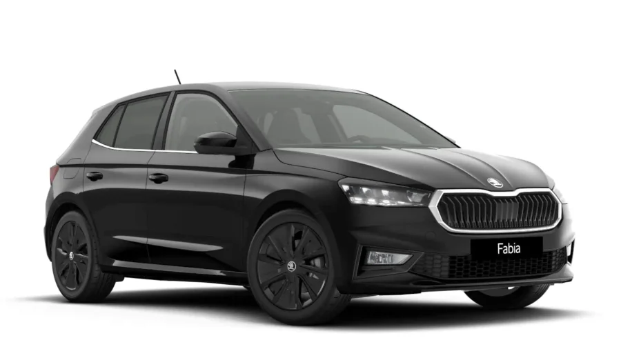 Leasing Coches Skoda Fabia 1.5 TSI DSG Plus Negro Magico Efecto Perla, Blanco Candy