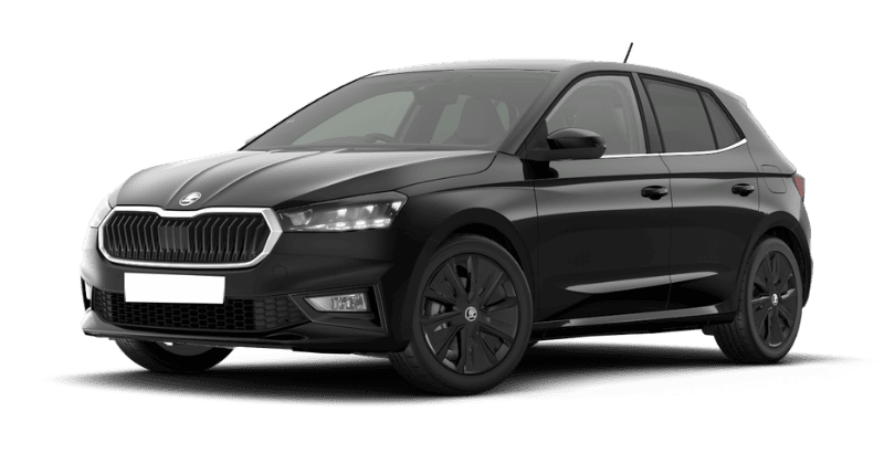 Leasing Coches Skoda Fabia 1.5 TSI DSG Plus Negro Magico Efecto Perla, Blanco Candy