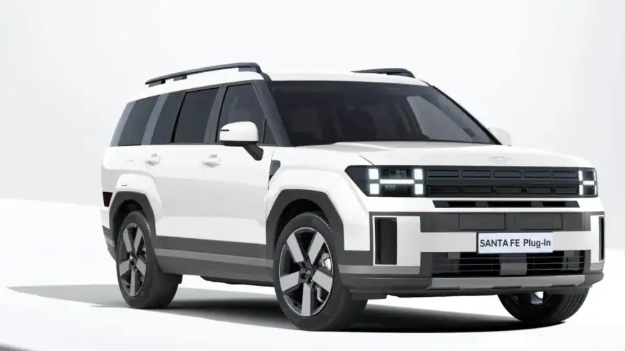 Leasing Coches Hyundai Santa Fe 1.6 TGDi PHEV 4X4 AT Style Creamy White