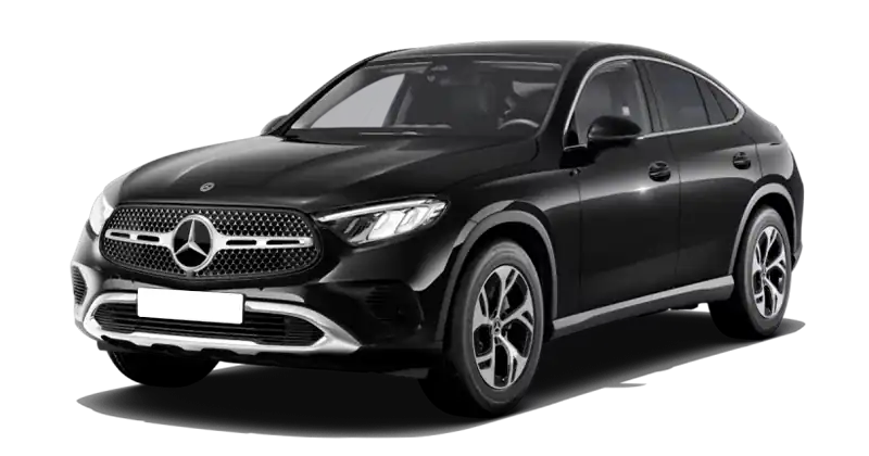 Leasing Coches Mercedes Benz GLC COUPE 300 de 4MATIC Negro Obsidiana