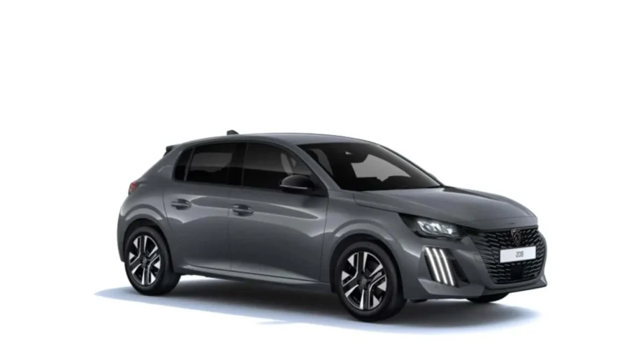 Leasing Coches Peugeot 208 Allure Gasolina 100 S&S 6 Vel. Man Gris Selenium