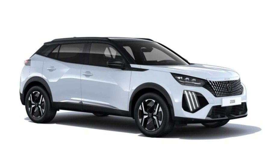 Leasing Coches Peugeot 2008 GT Hybrid 145 eDCS6 Blanco Okenite