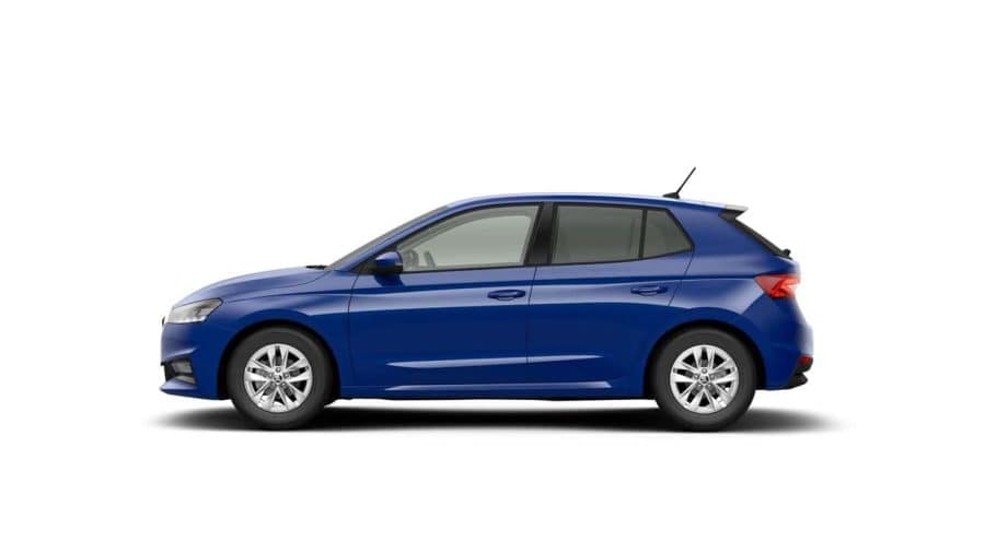 Leasing Coches Skoda Fabia 1.0 MPI Selection Azul, Blanco